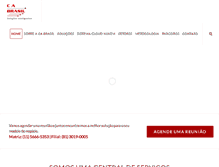 Tablet Screenshot of cabr.com.br